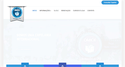 Desktop Screenshot of capelaniaomce.com.br